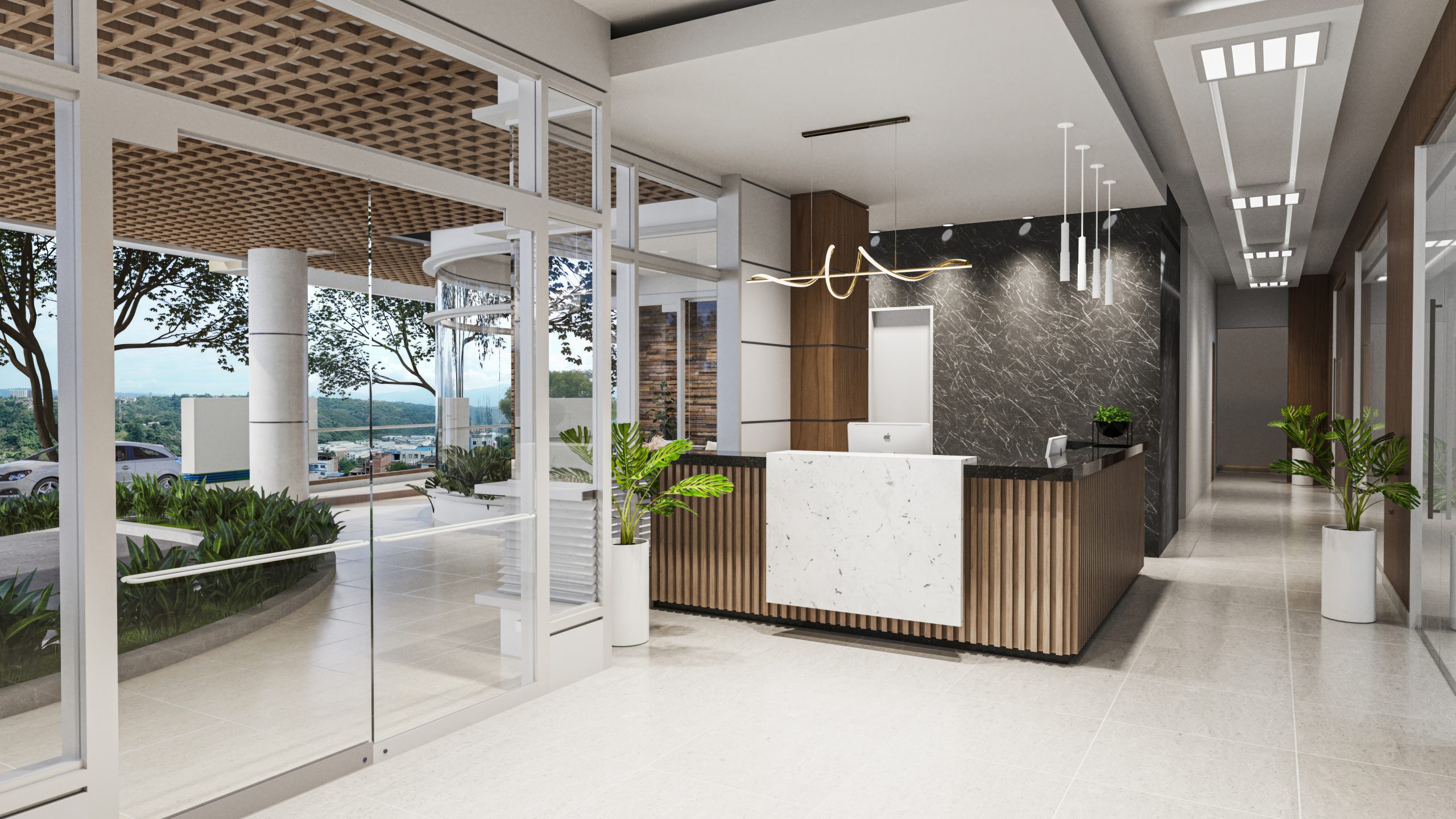 p1-03-lobby_ Zonas sociales, Mardel, Montebello de Mardel
