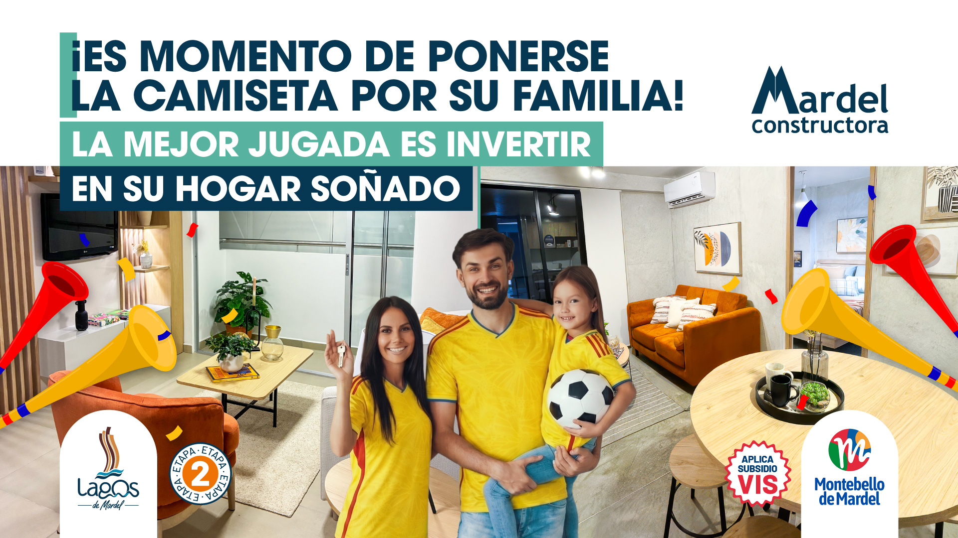 es momento de ponerse la camiseta por su familia, la mejor jugada es invertir en su hogar soñado, lagos de mardel, montebello de mardel vis