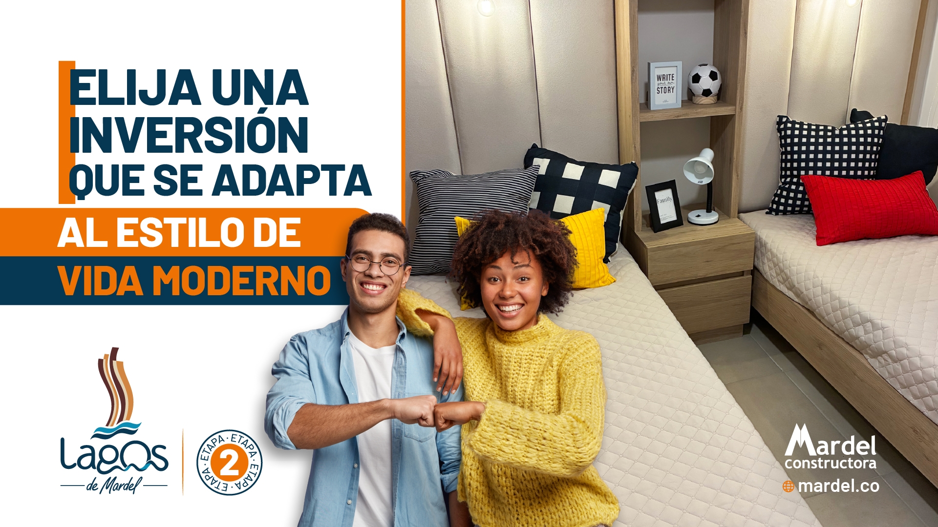 ARTICULO - BANNER MAYO_WEB Apartamento modelo de Lagos de Mardel Etapa 2 con habitación privada adaptable para arriendo.